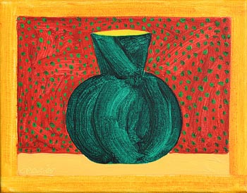 William Crozier, Green Vase at Morgan O'Driscoll Art Auctions