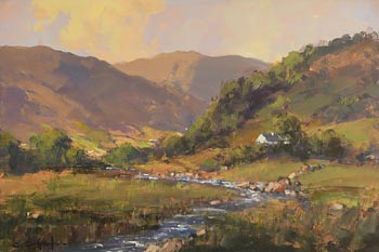 George K. Gillespie, In the Glens, Co. Antrim at Morgan O'Driscoll Art Auctions