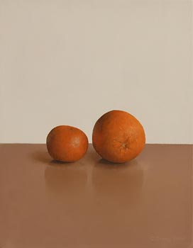 Comhghall Casey, Two Oranges (2007) at Morgan O'Driscoll Art Auctions