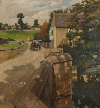 Norman Garstin (1847-1926), Approaching Carters Over Bridge at Morgan O'Driscoll Art Auctions