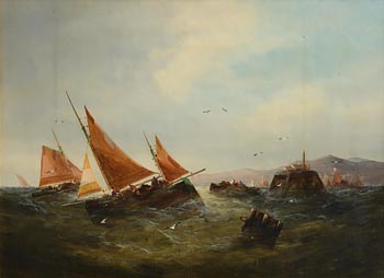 John William Buxton Knight, Returning to Port at Morgan O'Driscoll Art Auctions
