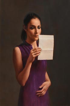 Harry Holland, The Love Letter at Morgan O'Driscoll Art Auctions