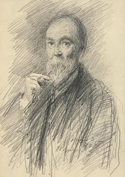 John Butler Yeats, Self Portrait (1905) at Morgan O'Driscoll Art Auctions