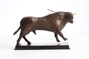 Jarlath Daly, Spanish Bull at Morgan O'Driscoll Art Auctions