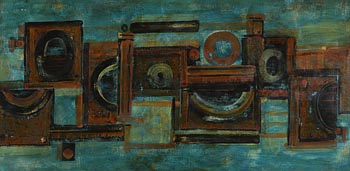 Arthur Armstrong, Abstract Composition at Morgan O'Driscoll Art Auctions