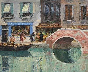 Fergus O'Ryan, Venice at Morgan O'Driscoll Art Auctions