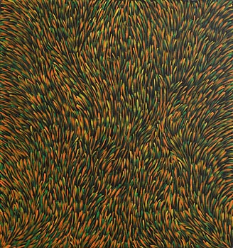 Gloria Petyarre, Bush Medicine Dreaming (2007) at Morgan O'Driscoll Art Auctions