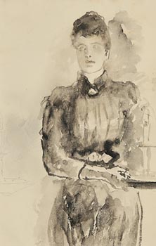 John Butler Yeats, Candlelight at Morgan O'Driscoll Art Auctions