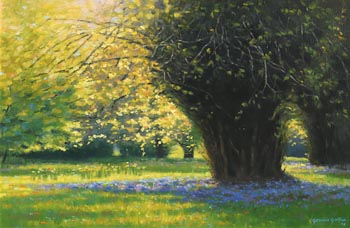 Gemma Guihan, Bluebells in Spring (2008) at Morgan O'Driscoll Art Auctions