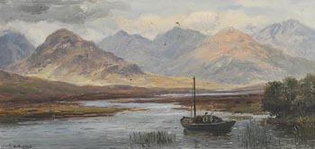 Alexander Williams, Fishing in Connemara at Morgan O'Driscoll Art Auctions