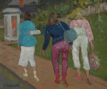 Patrick Leonard, Home from Work at Morgan O'Driscoll Art Auctions