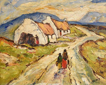 Marjorie Henry, Connemara Village at Morgan O'Driscoll Art Auctions