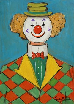Gladys MacCabe, Clown at Morgan O'Driscoll Art Auctions