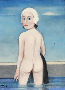 Jack Donovan, Nude in Moat at Morgan O'Driscoll Art Auctions