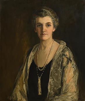 Sir John Lavery, Mrs. J.F. McGuire at Morgan O'Driscoll Art Auctions