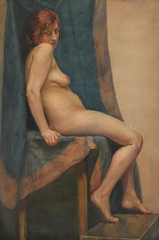 John Luke, Female Nude at Morgan O'Driscoll Art Auctions