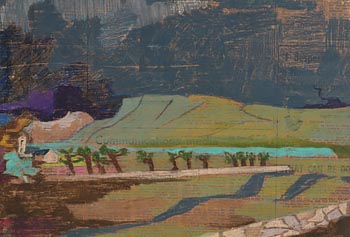 Patrick Pye, Landscape Near Toledo at Morgan O'Driscoll Art Auctions