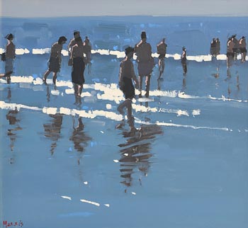 John Morris, Summer, Inch Beach (2009) at Morgan O'Driscoll Art Auctions