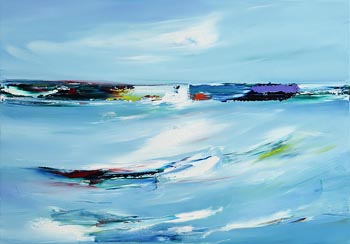 Majella O'Neill Collins, Tomorrow's World, Seas Sherkin (2021) at Morgan O'Driscoll Art Auctions