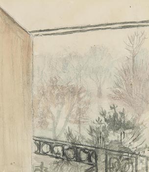 Mary Potter, Regents Park Balcony at Morgan O'Driscoll Art Auctions