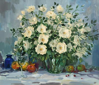 Joop Smits, Still Life - Fruits and Flowers at Morgan O'Driscoll Art Auctions