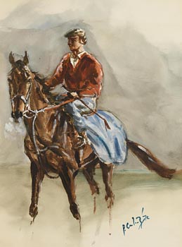 Peter Curling, Riding Out (1972) at Morgan O'Driscoll Art Auctions