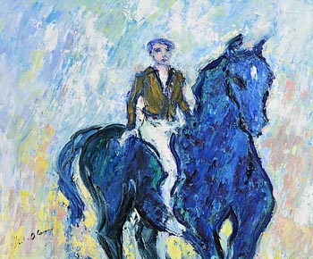 Declan O'Connor, Horse and Jockey at Morgan O'Driscoll Art Auctions