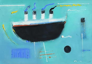 Mike Fitzharris, Dry Dock (2004) at Morgan O'Driscoll Art Auctions