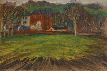 Tony O'Malley, Kilcarberry Mill, Enniscorthy (1951) at Morgan O'Driscoll Art Auctions