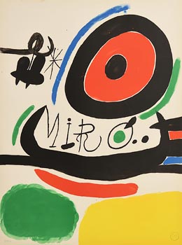 Joan Miro, Osaka (1970) at Morgan O'Driscoll Art Auctions