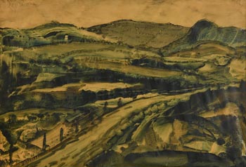 Daniel O'Neill, Landscape at Gortahork, Co Donegal at Morgan O'Driscoll Art Auctions
