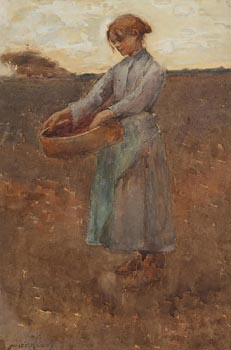 William Lee-Hankey, Sowing the Crop at Morgan O'Driscoll Art Auctions