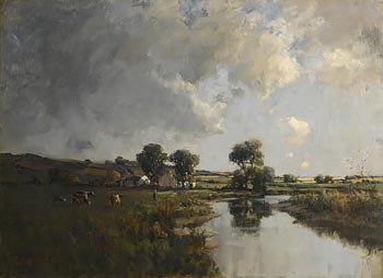 James Humbert Craig, A Farm in the Glens at Morgan O'Driscoll Art Auctions