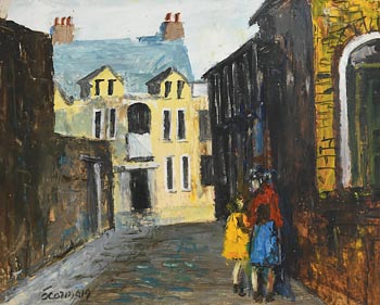 Seamus O'Colmain, View of Lee Dunne's Home, Mount Pleasant Buildings, Rathmines at Morgan O'Driscoll Art Auctions