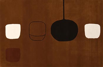 after William Scott, Permutation Brown (1977) at Morgan O'Driscoll Art Auctions