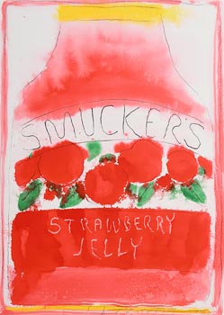 Neil Shawcross, Smuckers - Strawberry Jelly (2003) at Morgan O'Driscoll Art Auctions