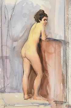 Niccola d'Ardia, Nude at Morgan O'Driscoll Art Auctions