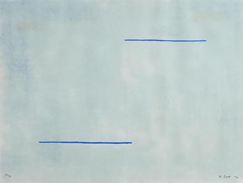 William Scott, Blue Field (1972) at Morgan O'Driscoll Art Auctions