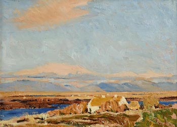 Charles Vincent Lamb, Twelve Bens, Connemara at Morgan O'Driscoll Art Auctions