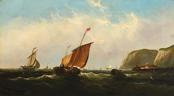 G. Taylor, Returning to Port (1882) at Morgan O'Driscoll Art Auctions