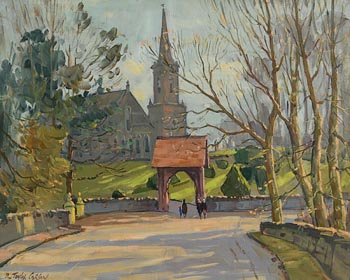Robert Taylor Carson, Drumbeg Parish Church (1954) at Morgan O'Driscoll Art Auctions