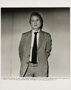 John Minihan, Francis Bacon, London (1976) at Morgan O'Driscoll Art Auctions