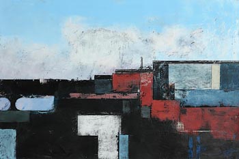 Michael Hales, Dark Waters - Black Tower at Morgan O'Driscoll Art Auctions