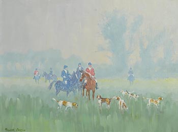 Robert Taylor Carson, Foggy Day (1990) at Morgan O'Driscoll Art Auctions
