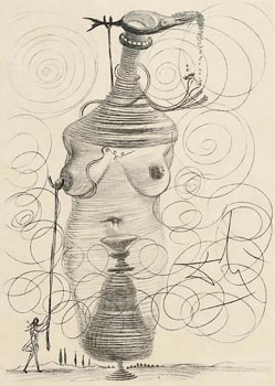 Salvador Dali, Casanova with Crutch (c.1967) at Morgan O'Driscoll Art Auctions