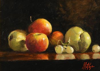 Mat Grogan, Still Life - Fruit at Morgan O'Driscoll Art Auctions