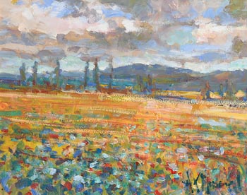 Arthur K. Maderson, The Mendip Hills, Somerset at Morgan O'Driscoll Art Auctions