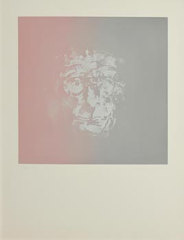 Louis Le Brocquy, Image of Samuel Beckett (1979) at Morgan O'Driscoll Art Auctions