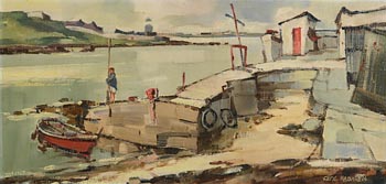 Cecil Maguire, Calm Morning (1964) at Morgan O'Driscoll Art Auctions