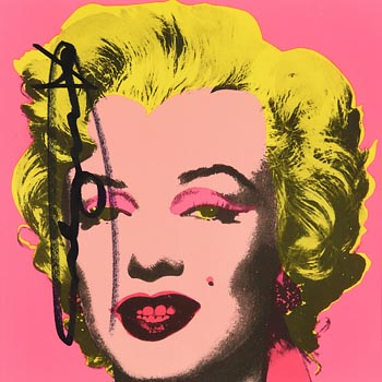 Andy Warhol, Marilyn (Announcement Castelli Graphics 1981) at Morgan O'Driscoll Art Auctions